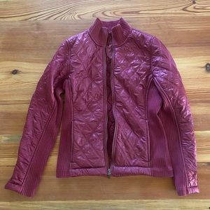 ✵ Prana Purple Quilted Jacket ✵